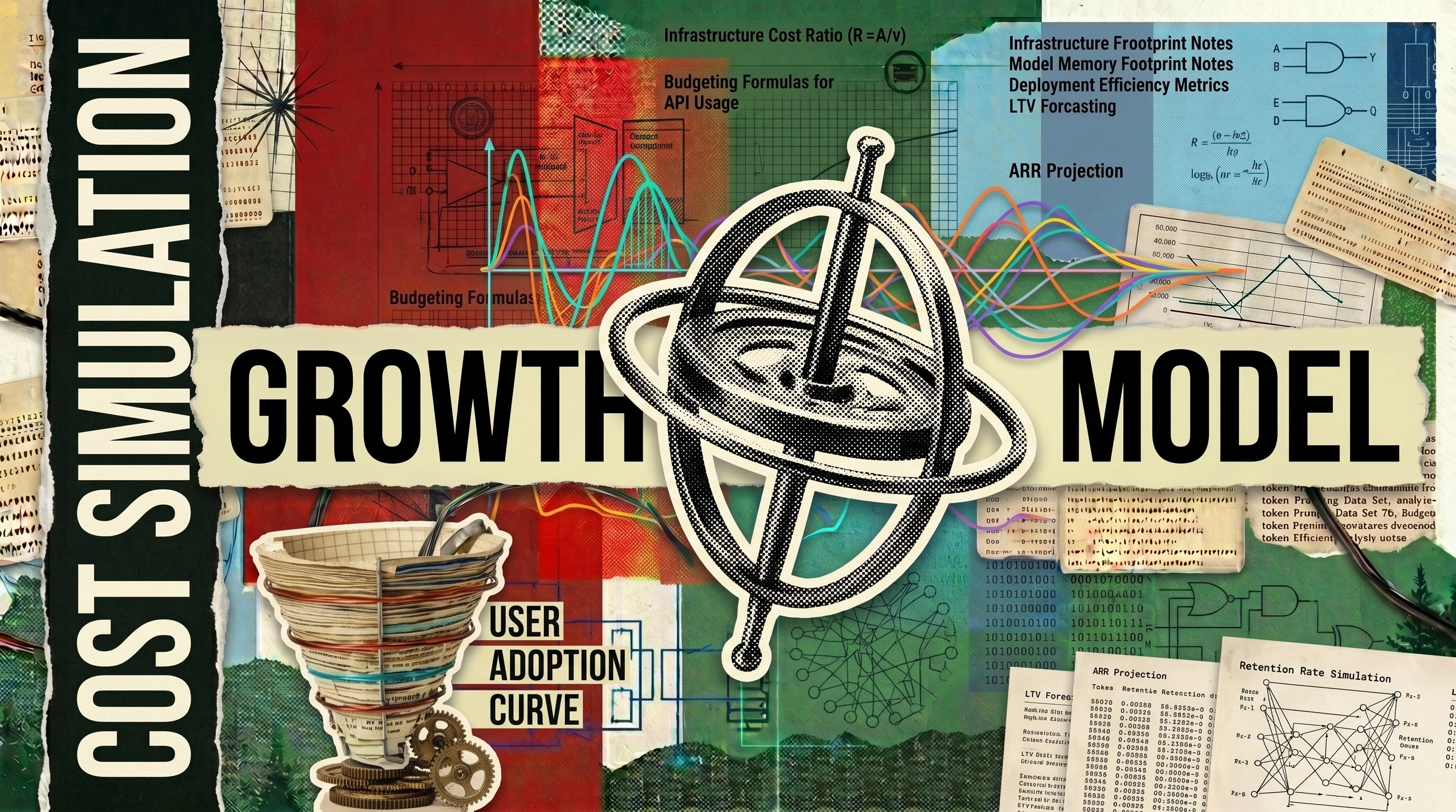 Enterprise SaaS AI Cost Growth Simulation