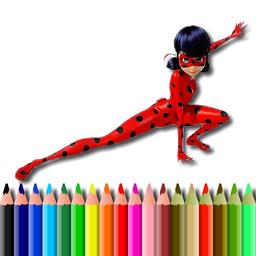 BTS LadyBug Coloring